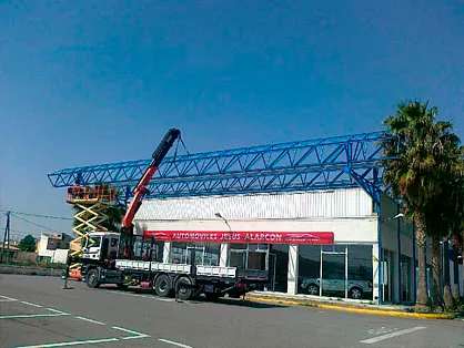 Grúas Caballero plataformas elevadoras 1