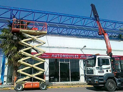 Grúas Caballero plataformas elevadoras 3